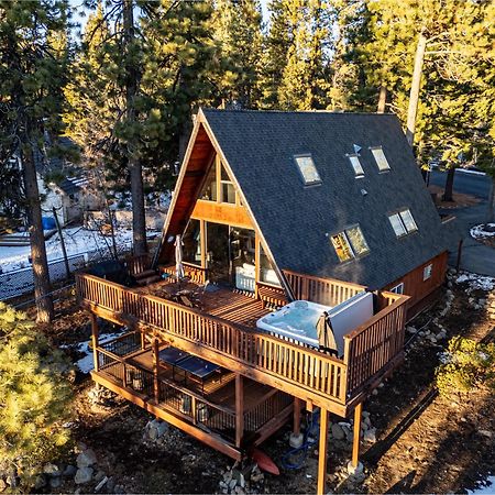 A-Frame Cabin With Hot Tub & Close To Lake Tahoe Tahoe City Zewnętrze zdjęcie
