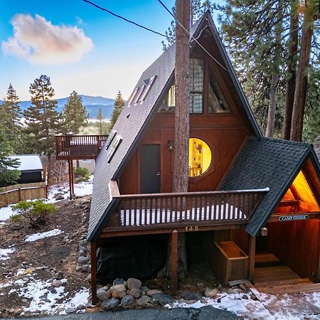 A-Frame Cabin With Hot Tub & Close To Lake Tahoe Tahoe City Zewnętrze zdjęcie