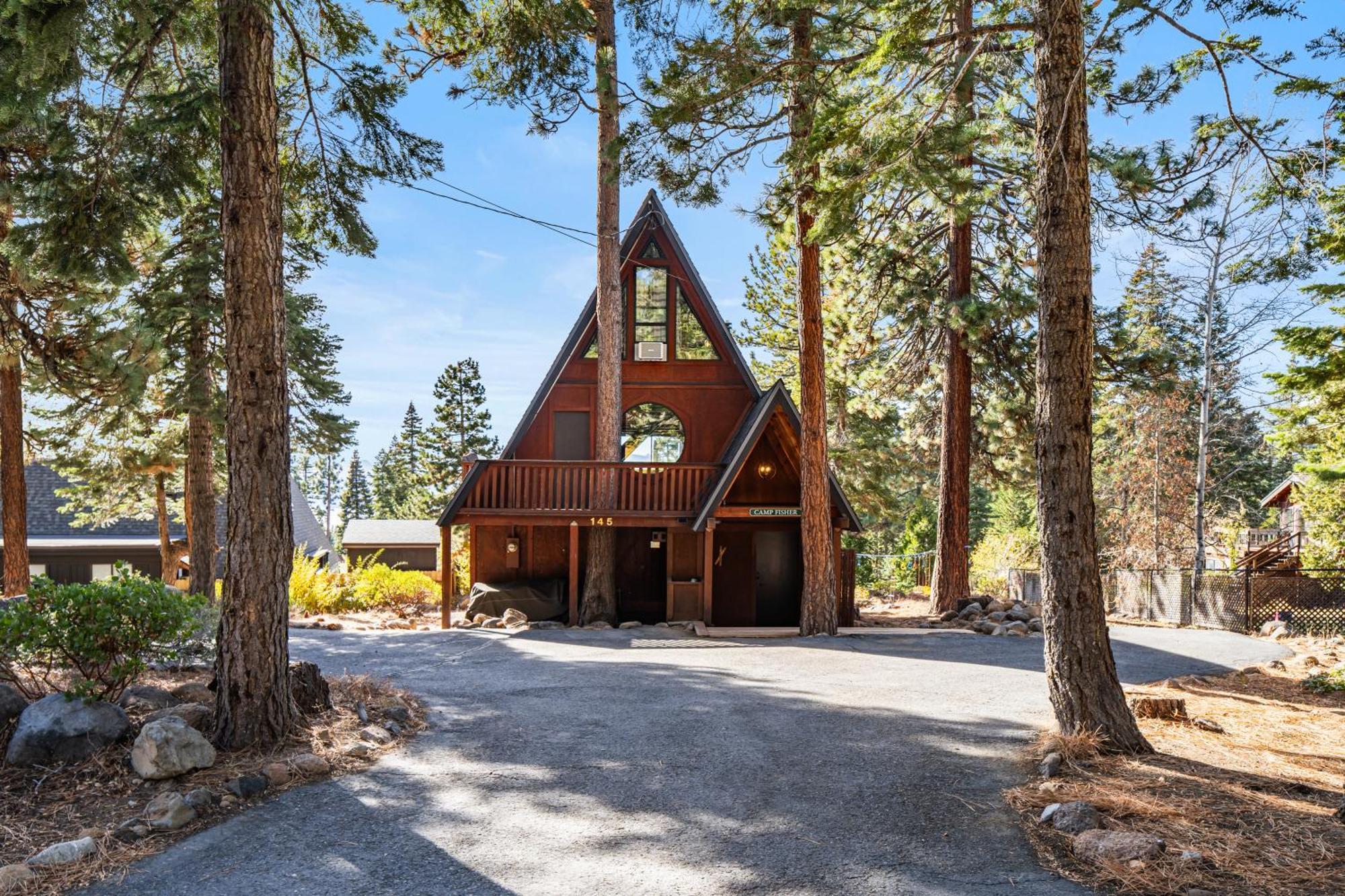 A-Frame Cabin With Hot Tub & Close To Lake Tahoe Tahoe City Zewnętrze zdjęcie