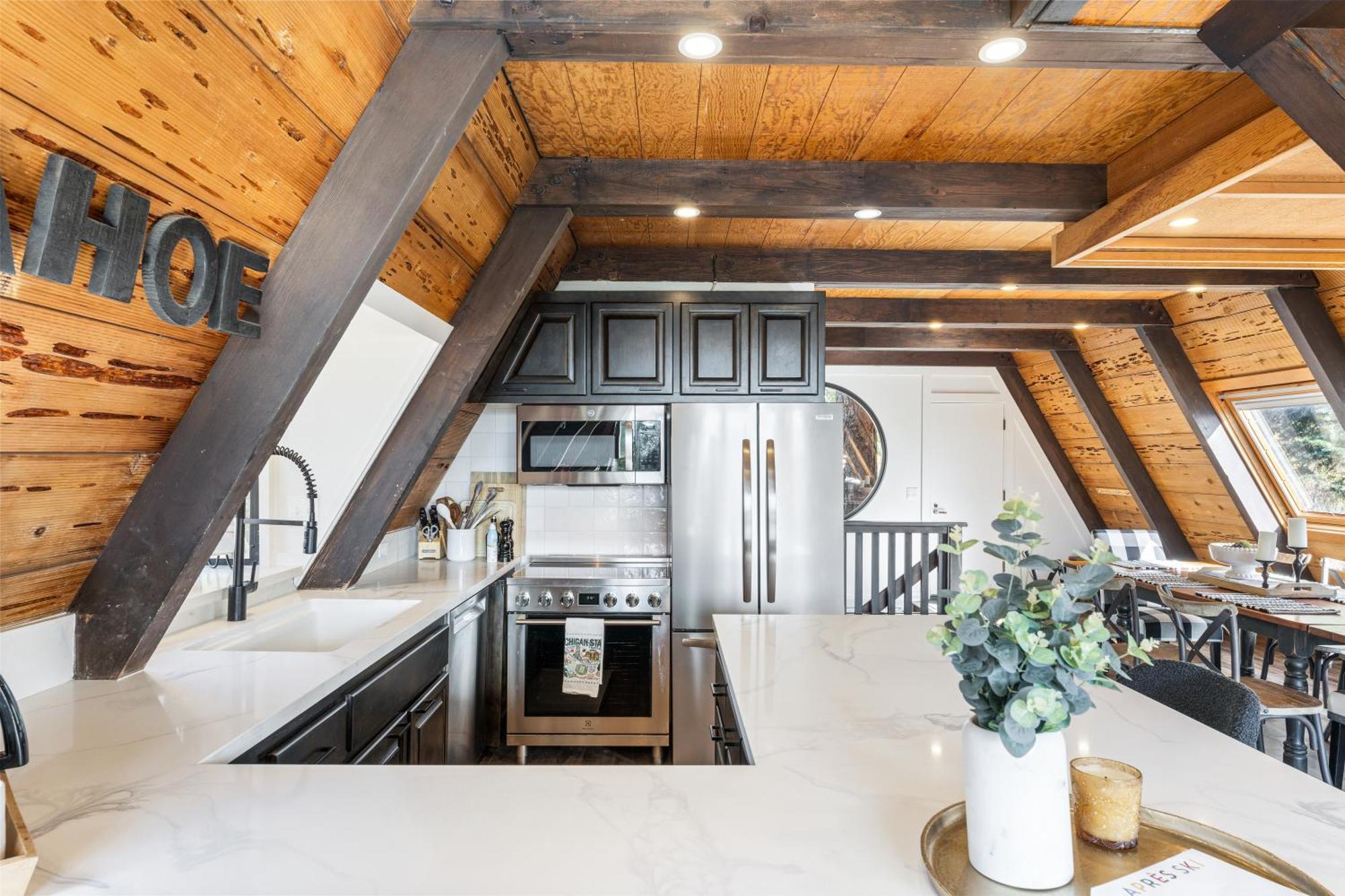 A-Frame Cabin With Hot Tub & Close To Lake Tahoe Tahoe City Zewnętrze zdjęcie