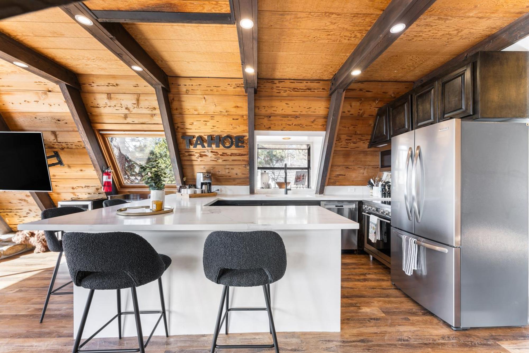 A-Frame Cabin With Hot Tub & Close To Lake Tahoe Tahoe City Zewnętrze zdjęcie